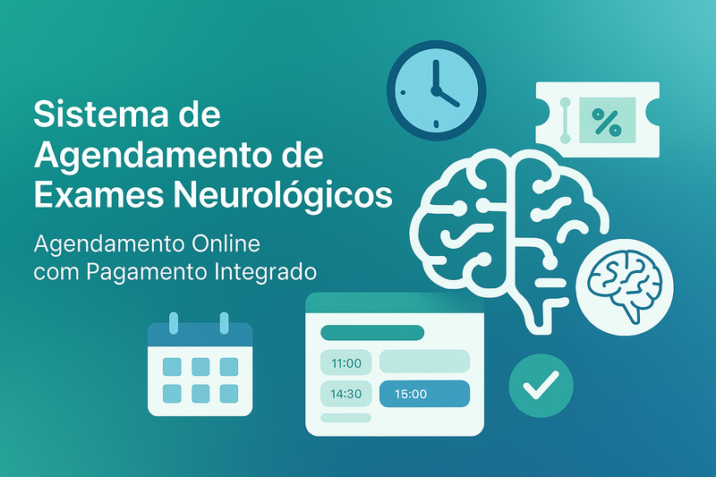 Banner Sistema de Agendamento de Exames Neurológicos