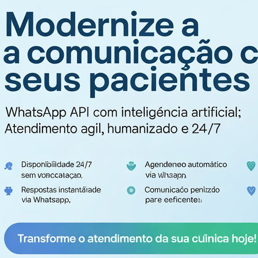 IA WhatsApp Integrado - Atendimento Médico 24/7 em Barbacena
