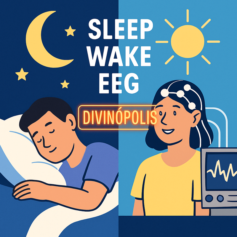 EEG Sono Vigília em Divinópolis