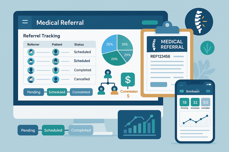 Sistema de Indicação Médica e Gestão de Referenciadores